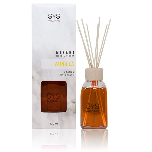 Ambientador Mikado Vainilla 220 ml | Aroma Dulce y Cálido | Efecto Reconfortante | Fragancia Duradera_0