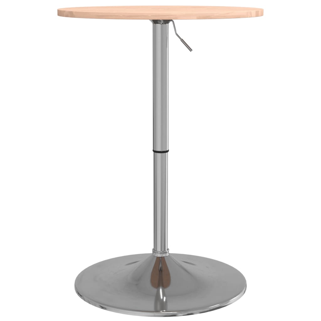 Mesa Alta De Madera Maciza De Haya Ø50x89,5 Cm_3