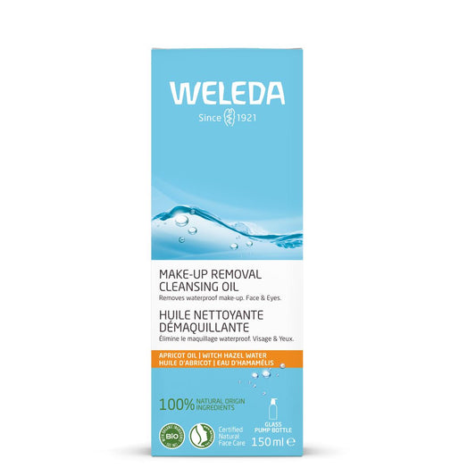 Óleo de Limpeza Desmaquilhante, Weleda, 150 ml.
