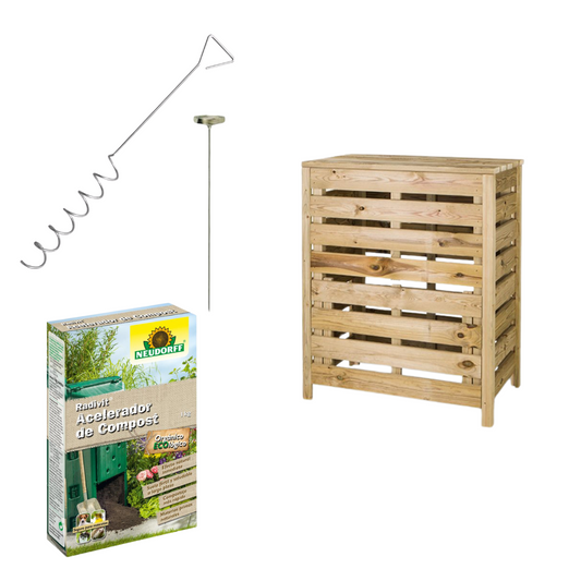 Pacote de Compostagem Hortalia Garden