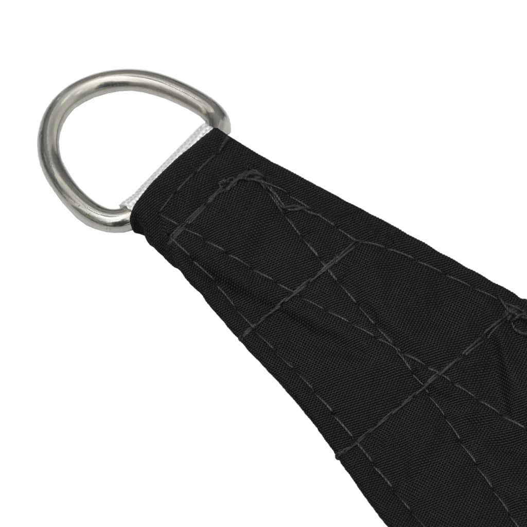 Vidaxl Toldo De Vela Trapezoidal De Tela Oxford Negro 4/5x4 M_3