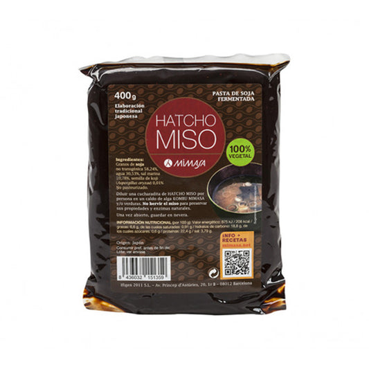 Hatcho Miso Não Pasteurizado MIMASA 400 g
