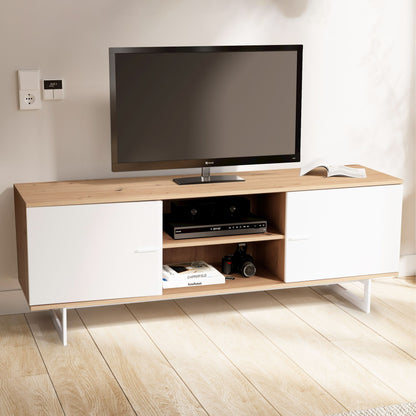 Mueble De Tv Amplio Y Práctico Modelo Wl6.823_1