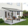 Pérgola anexa Feria 300x54 cm cinzento 