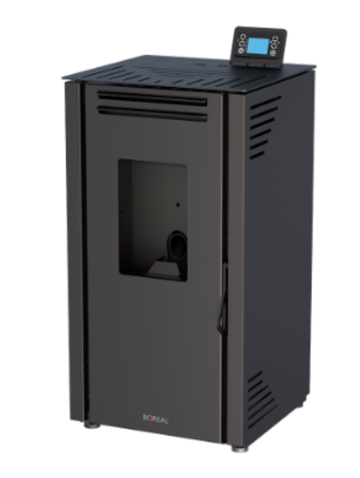 Bricosol Estufa De Pellet Boreal 6 Kw Negro_0