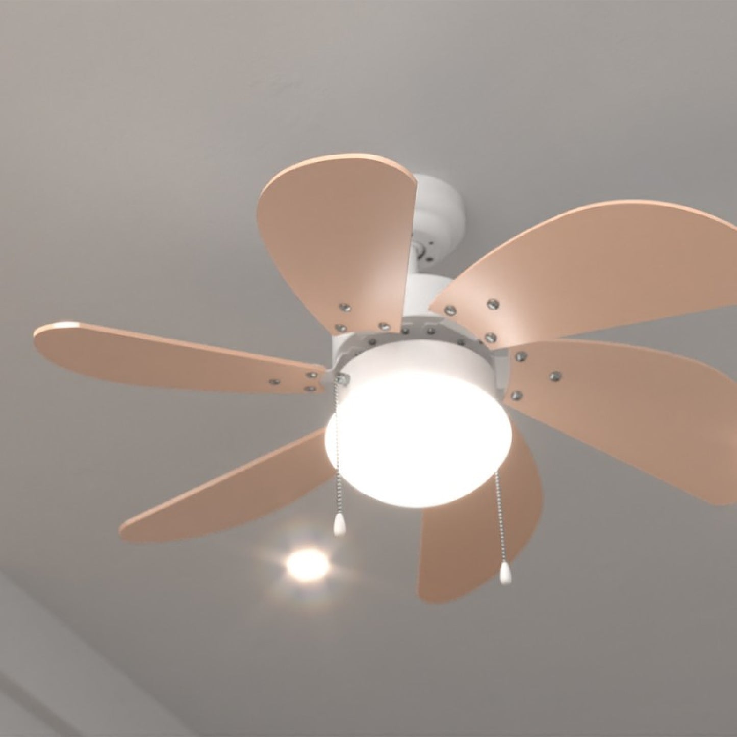 Cecotec Ventilador De Techo Con Luz Energysilence Aero 3600 Vision Orange_2