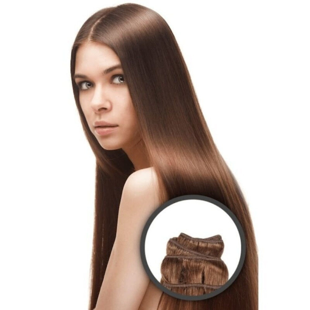 Allure Extensiones Cabello Natural 50g 2 Uds. Clips Nº1_1