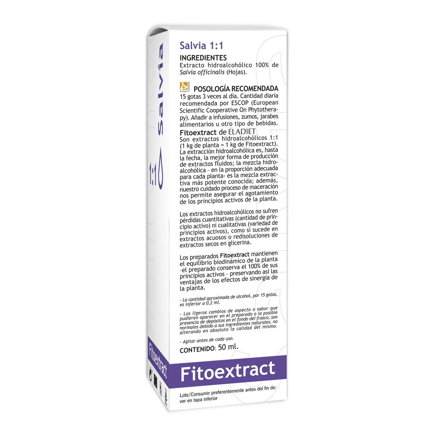Fitoextrac Salvia Eladiet 50 ml