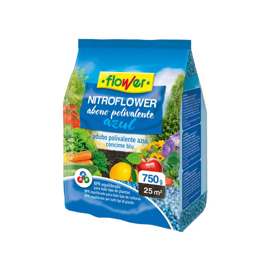 Adubo multiusos azul nitroflower Flower 2,5 kg