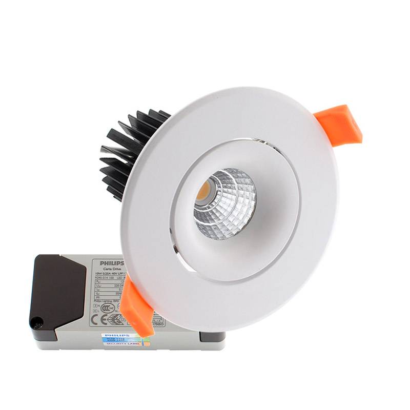 Downlight Led Luxon Chip Cree 12w, Regulable , Blanco Cálido, Regulable_0