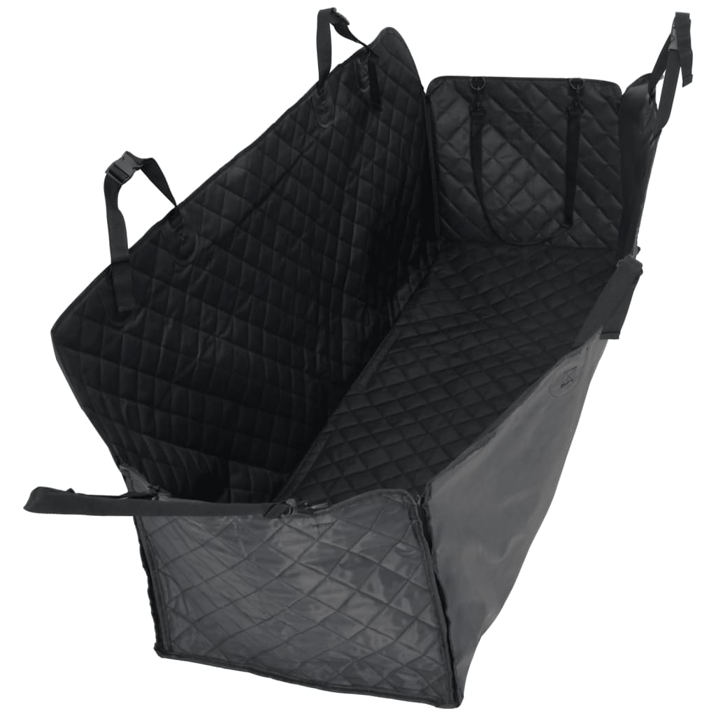 Funda Para Asiento De Coche Para Perros Negro 137x46x50 Cm_0