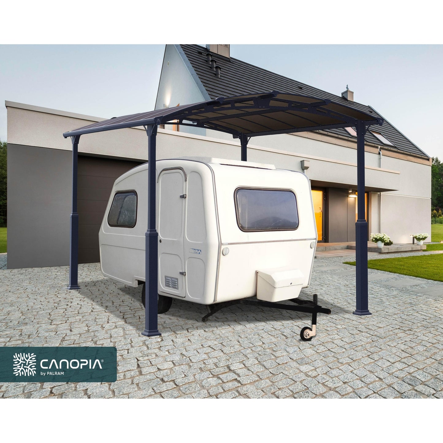 Garagem Alpine Carport 435x359x307 cm de altura 