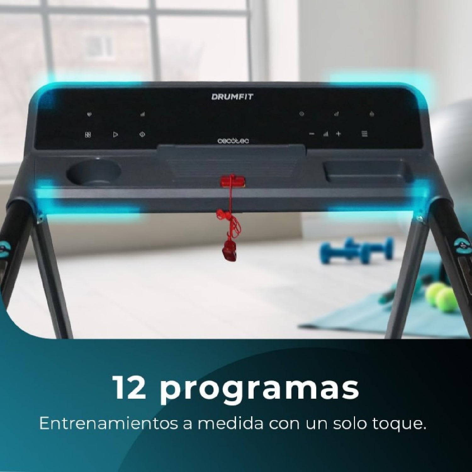 Cecotec Cinta De Correr Drumfit Wayhome 1000 Runner Sprint_4