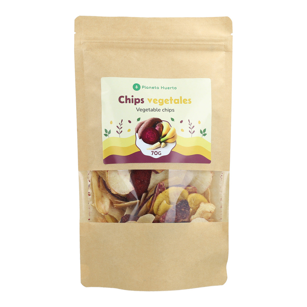Planeta Huerto Chips de Legumes 70 g