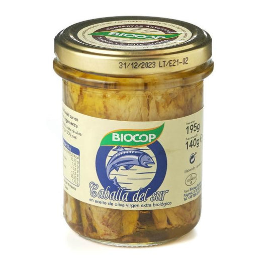 Filetes de Cavala em Conserva Biocop 195g
