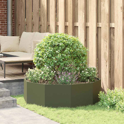 Jardinera Verde Oliva 120 X 120 X 35 Cm Acero_3