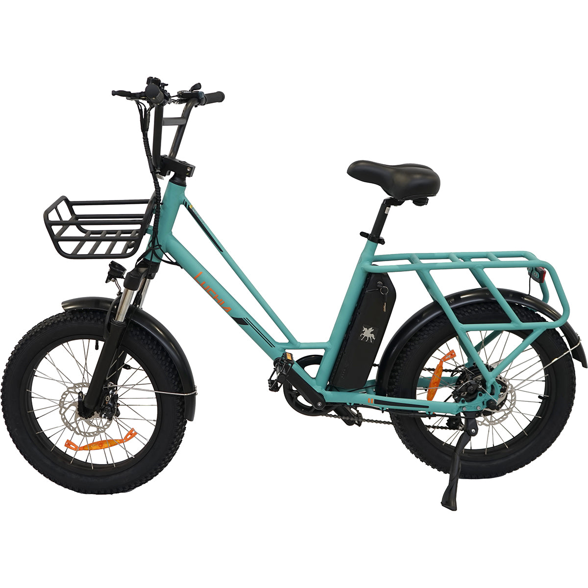 Tauro 250w 36v 10ah (360wh) Fatbike Eléctrica - Rueda 20 X 3 Color Azul_1