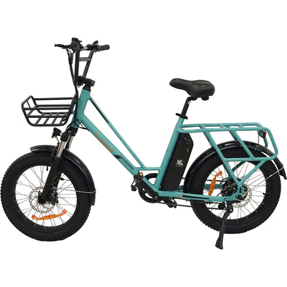 Tauro 250w 36v 10ah (360wh) Fatbike Eléctrica - Rueda 20 X 3 Color Azul_1
