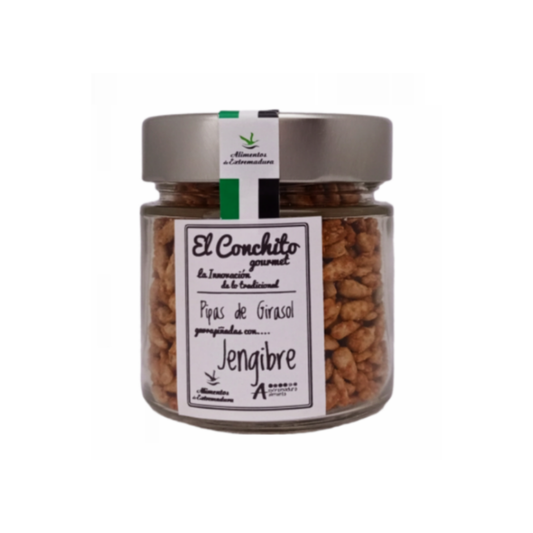 Pipas Garrapiñadas Con Jengibre Tarro De Cristal 100 G_0