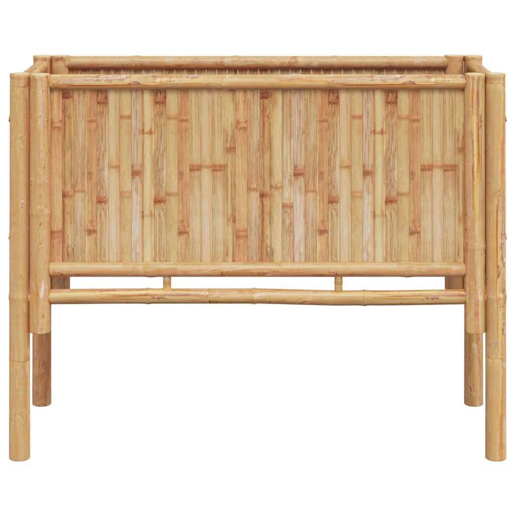 Cama Elevada Marrón 90 X 35 X 70 Cm Bambú_5