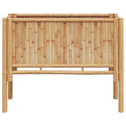Cama Elevada Marrón 90 X 35 X 70 Cm Bambú_5