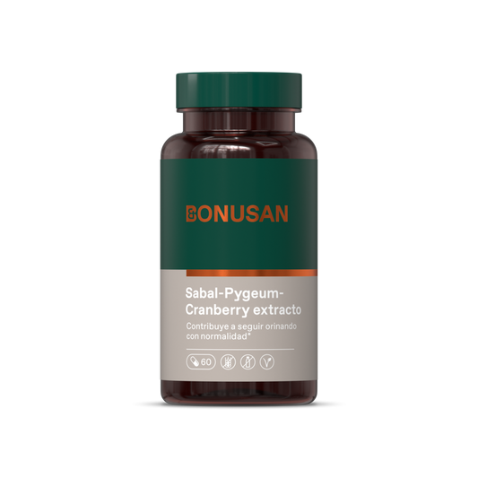 Extrato de Sabal-Pygeum-Cranberry Bonusan 60 cápsulas