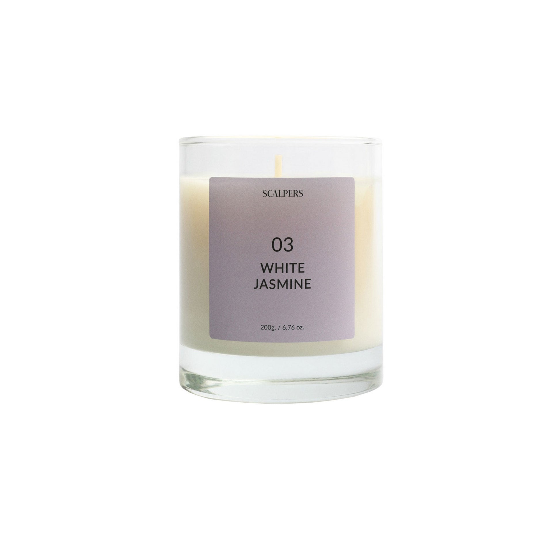 Vela Aromática 200gr Jazmín Blanco Scalpers_2
