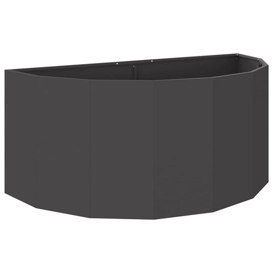 Jardinera Negro 120 X 60 X 50 Cm Acero_0