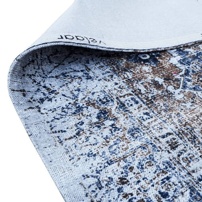 Dutch Lifestyle Alfombra Durban Genial Beige Y Azul 300x200 Cm_2