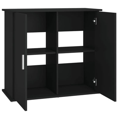 Vidaxl Soporte Para Acuario Madera De Ingeniería Negro 81x36x73 Cm_5