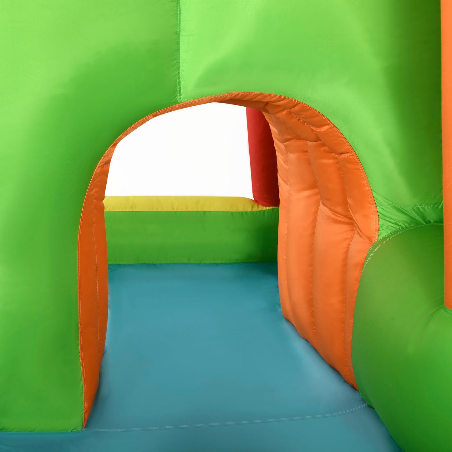 Outsunny Castillo Hinchable Grande Con Tobogán Poste De Boxeo 478x440x210 Cm_4