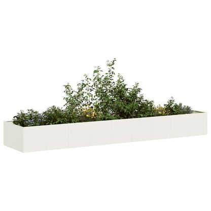 Jardinera Acero Blanco 360x80x40 Cm_1