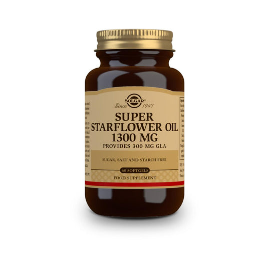 Óleo de Borragem, 60 cápsulas Solgar 1300mg