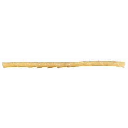 Trixie 100 rolos de couro natural prensado, 12 cm