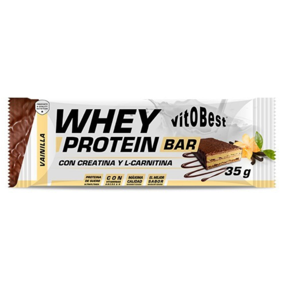 Whey Protein Bar 35 Gr Vainilla_0