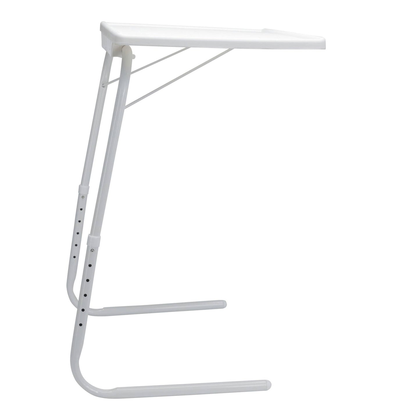 Well Home Mesa Auxiliar Plegable Y Extensible Color Blanco 51x39x57-72cm_0