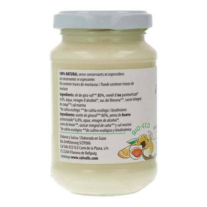 Maionese Orgânica Cal Valls 190 g