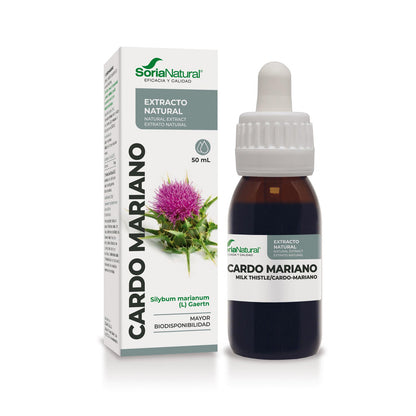Extrato de Cardo Mariano Soria Natural, 50 ml
