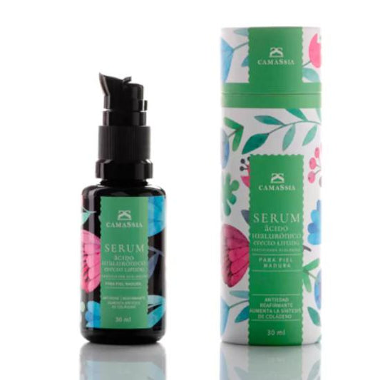 Soro facial de ácido hialurónico, Camassia, 30ml