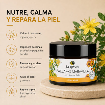 Bálsamo Maravilla Bio | Reparador Piel Dañada, Eccemas, Picor 50ml_1
