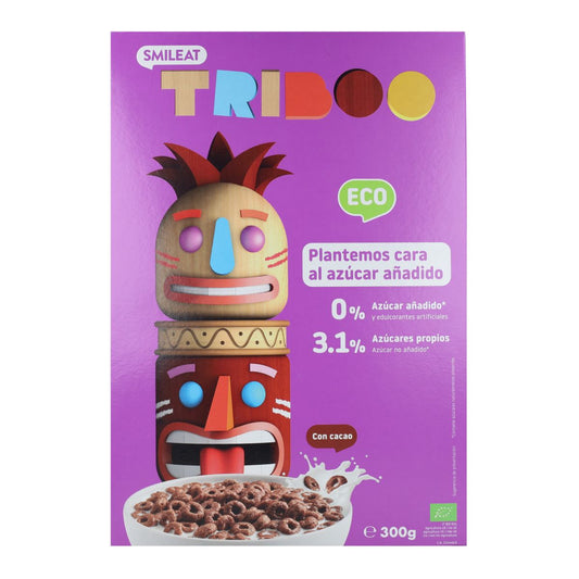 Cereal Matinal de Chocolate Biológico 300g, Triboo