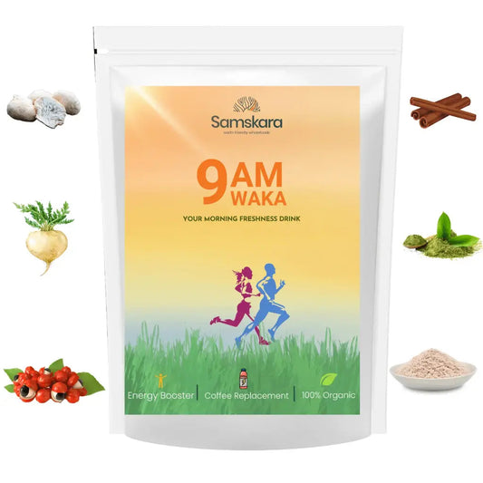 Waka 9 A.m — Mezcla Matutina Superfood Bio - 160g | Superalimento Ecológico Vegano Para Batidos, Smoothies Y Zumos_0