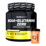 Bcaa + Glutamine Zero 480 Gr + ¡shaker Fitnesszone De Regalo! Naranja