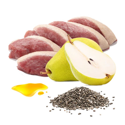 Comida húmida para gatos Barf Paws of Love BIO (Ganso) Puromenu 100 g