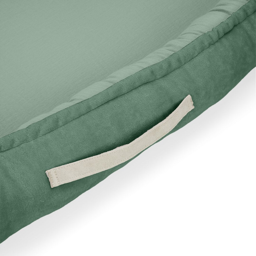 Cuna Nido Colecho Bebe Muselina Salvia_2