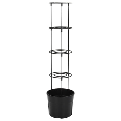 Macetero Para Tomates Polipropileno Antracita Ø29,5x115 Cm_3