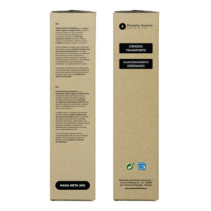 Fertilizante ECO Universal Planeta Huerto 2 Kg