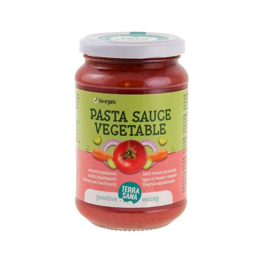 Molho de tomate e legumes Terrasana 340 g
