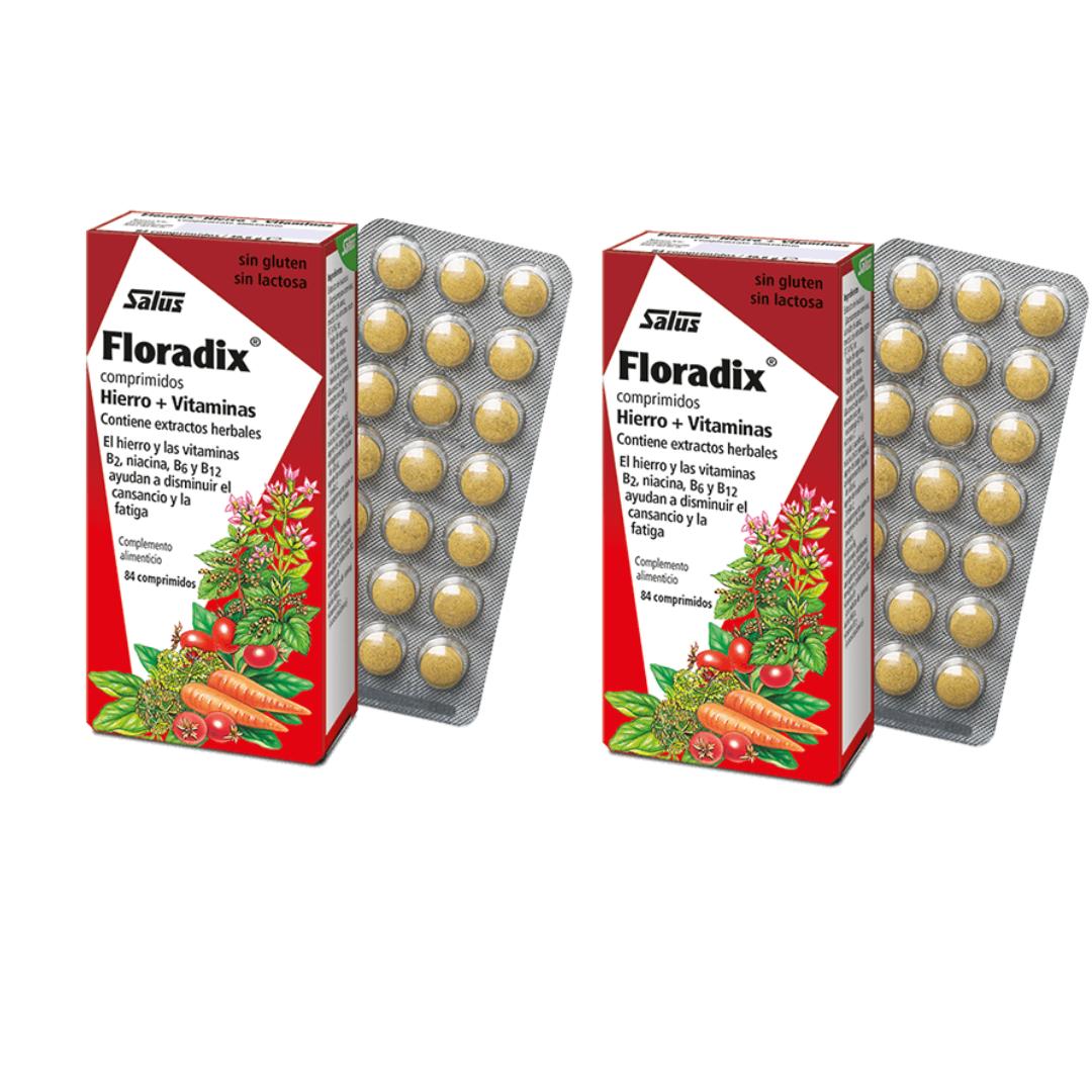 Embalagem 2 x Floradix Salus 84 Comp