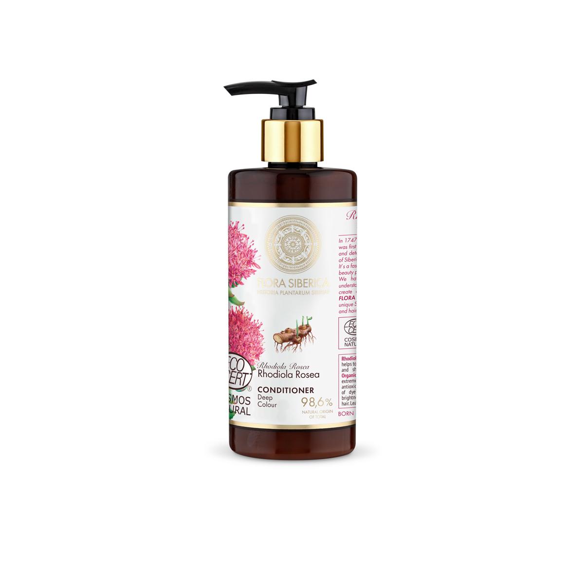 Condicionador Natura Siberica Rhodiola Rosea Cor Intensa 300 ml